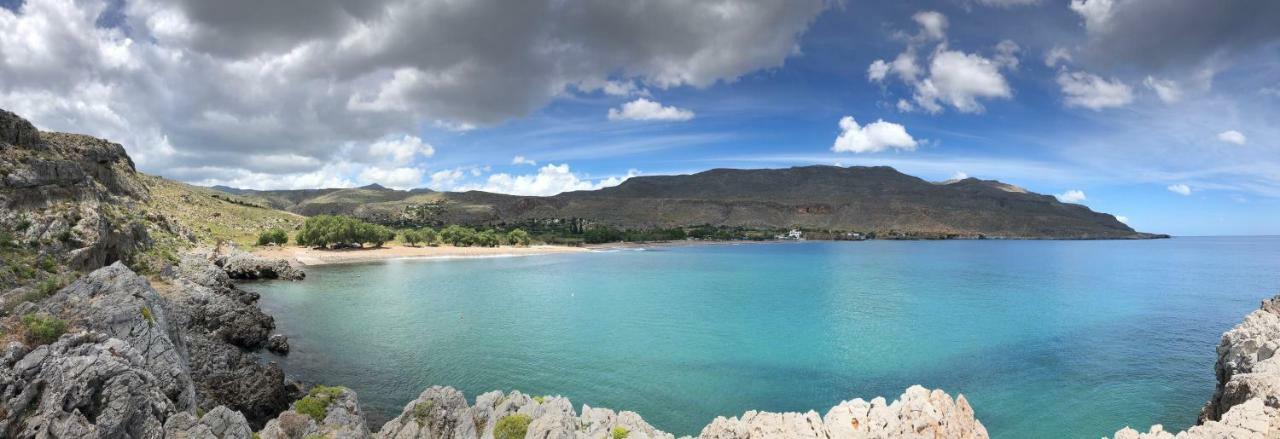 Alkioni Sea View Apartment Káto Zákros المظهر الخارجي الصورة